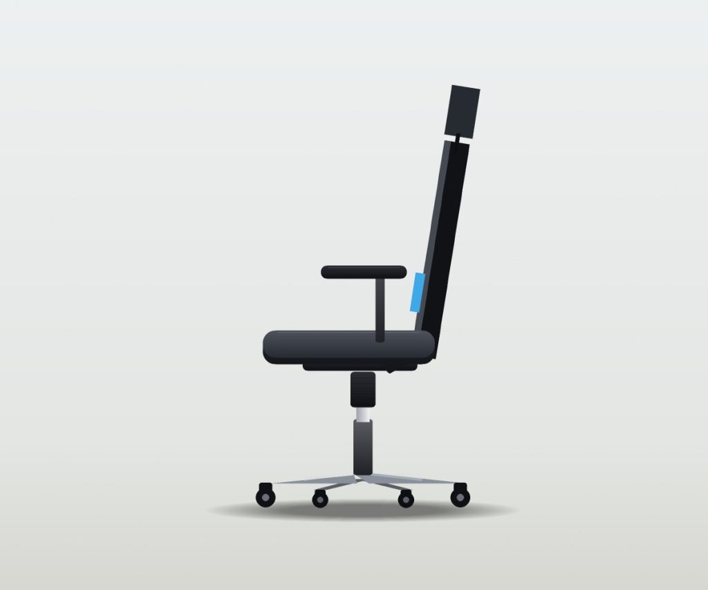 Lumen Posture Pro — vista lateral